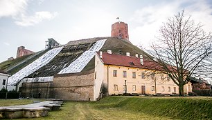 Gedimino kalnas paskutinę žiemos dieną