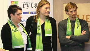 Daina Gudzinevičiūtė, Austra Skujytė ir  Edvinas Krungolcas
