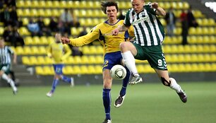&bdquo;Žalgirio&ldquo; &ndash; &bdquo;Atlanto&ldquo; rungtynių akimirka