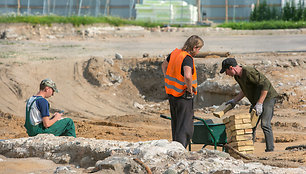 Archeologiniai kasinėjimai Konstitucijos pr. 