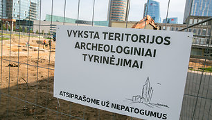 Archeologiniai kasinėjimai Konstitucijos pr. 