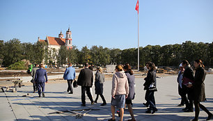 Seimo nariai Lukiškių aikštėje