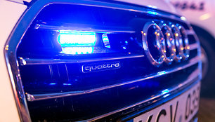 Naujo dizaino tarnybinių policijos automobilių pristatymas 