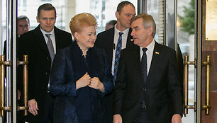 Dalia Grybauskaitė ir Viktoras Pranckietis