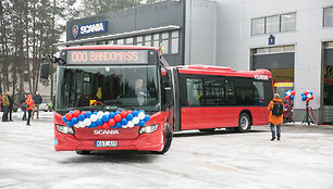 Nauji &bdquo;Scania&ldquo; autobusai