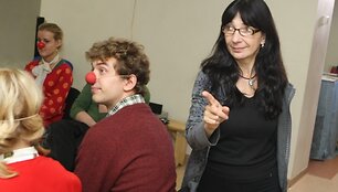 Klounų terapijos mokymuose