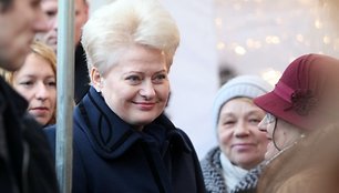 Dalia Grybauskaitė lankėsi mugėje