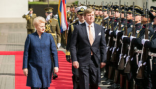Dalia Grybauskaitė ir Willemas-Alexanderis
