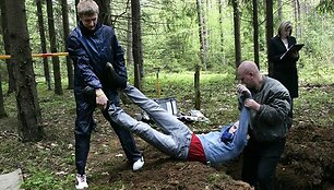 &bdquo;Gedimino 11&ldquo; kadrai i&scaron; filmavimo aik&scaron;telės
