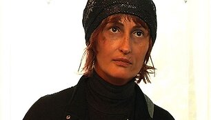 Inga Budrienė vaidina čigonę