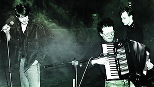 &bdquo;&Scaron;iaurės kryptis&ldquo; (i&scaron; kairės): K. Vildžiūnas A.Luko&scaron;ius, Z.Butautis