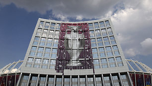 Olimpinis stadionas Kijeve, kuriame liepos 1 dieną įvyks „Euro 2012“ finalas.