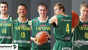 Naujoji Lietuvos krep&scaron;inio rinktinės apranga