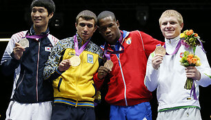 Soonchulas Hanas, Vasilijus Lomačenka, Yasnielis Toledo Lopezas ir Evaldas Petrauskas