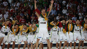 Lietuvos krepšininkų triumfas iškovojus bronzą 2010 metų pasaulio čempionate