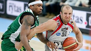 &bdquo;Žalgirio&ldquo; &ndash; &bdquo;Lietuvos ryto&ldquo; rungtynių akimirka