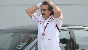 Žuvusio motociklininko tėvas Paolo Simoncelli