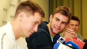 Ričardas Berankis ir Laurynas Grigelis
