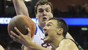 &Scaron;arūnas Jasikevičius žaidžia Panathinaikos klube
