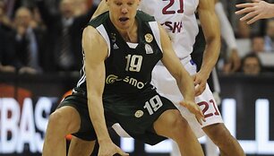&Scaron;arūnas Jasikevičius žaidžia Panathinaikos klube