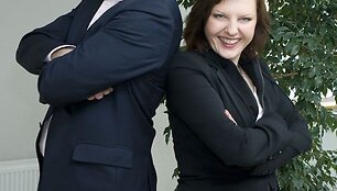 Donalda Meiželytė-Svilienė ir Andrius Mazuronis