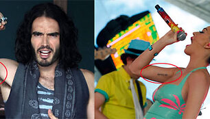 Russellas Brandas ir Katy Perry 