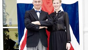 Aleksandras Pogrebnojus ir Salomėja Marcinkevičiūtė