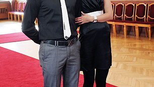 Aurimas Dautartas ir Viktorija Charla&scaron;kina