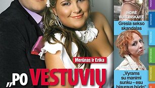 Erika Vilčinskaitė ir Merūnas Vitulskis