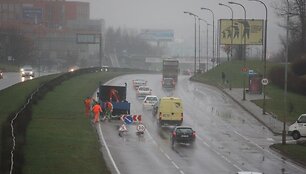 Ukmergės gatvėje bus viena pėsčiųjų perėja mažiau.