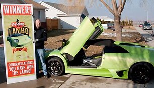 Laimėtas &bdquo;Lamborghini Murcielago&ldquo;