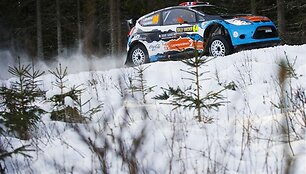 &bdquo;Rally Sweden 2012&ldquo;. &bdquo;Shakedown&ldquo; sesija