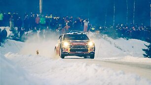 &bdquo;Rally Sweden 2012&ldquo; dienora&scaron;tis. Trečioji lenktynių diena su tramplinais!