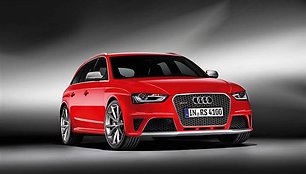 Naujasis 450 AG galios „Audi RS4“ universalas