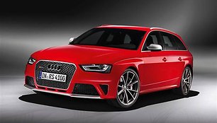 Naujasis 450 AG galios „Audi RS4“ universalas