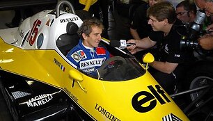 Alain Prost naujasis Renault prekinio _enklo ambasadorius