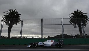 &bdquo;Formulės-1&ldquo; treniruotės &bdquo;Albert Park&ldquo; trasoje, Australijoje