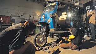 Denverio zoologijos sodo tuktukas