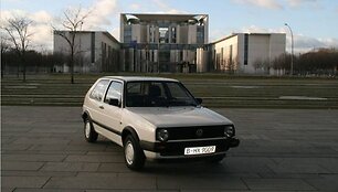 Angelai Merkel priklausęs &bdquo;Volkswagen Golf&ldquo;
