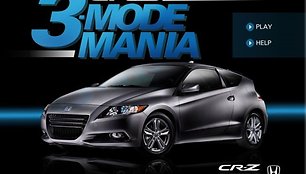 „Honda 3 Mode Mania“ žaidimas