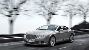 „Bentley“ pristato atnaujintą „Continental GT“