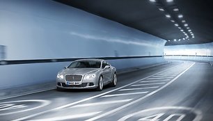 „Bentley“ pristato atnaujintą „Continental GT“