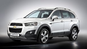 Atnaujintas „Chevrolet Captiva“ visureigis