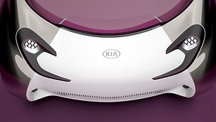 KIA slapta gamina elektromobilį POP