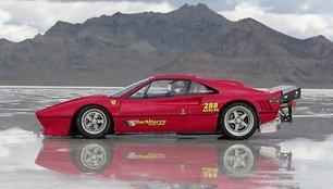 „Ferrari 288 GTO“ Bonevilio druskų ežere