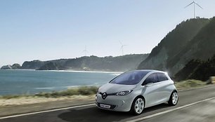 „Renault Zoe“ elektromobilis