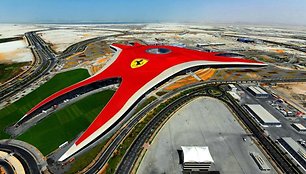 „Ferrari World“ pramogų parkas Abu Dabyje