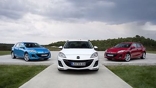 „Mazda3“ su naujuoju 1,6 litro dyzeliniu varikliu