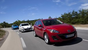 „Mazda3“ su naujuoju 1,6 litro dyzeliniu varikliu