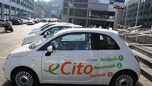 „eCito“ dalinimosi automobiliu paslauga jau teikiama ir Kaune